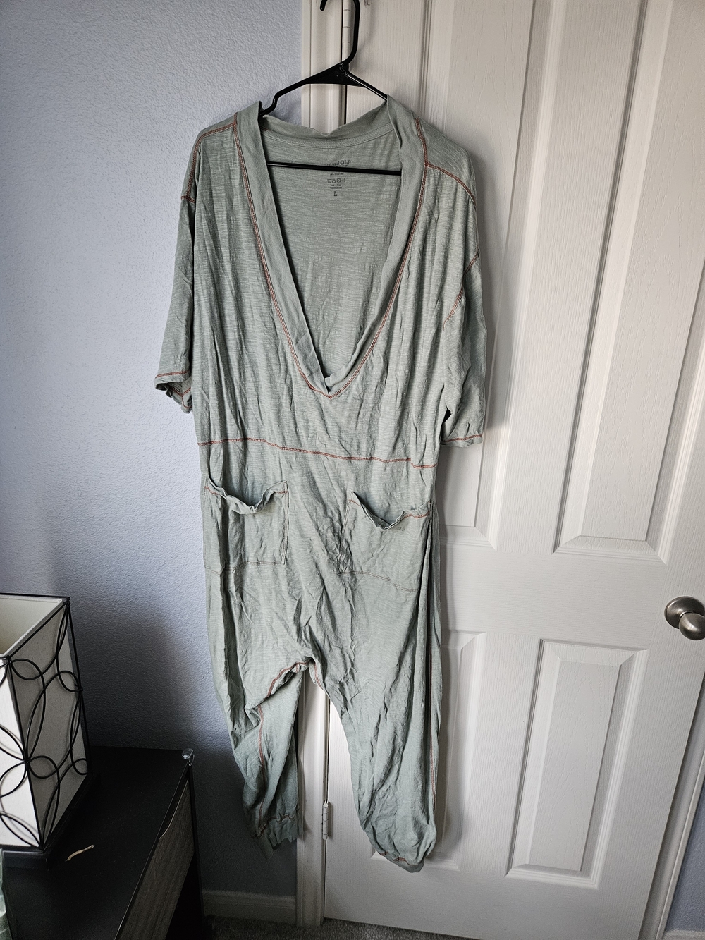 NATURAL LIFE Charlie V-Neck Jumpsuit - Bay
